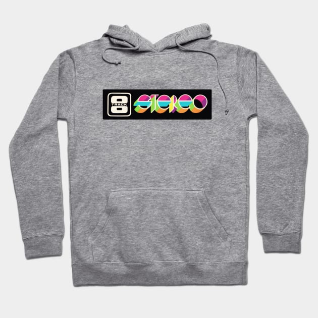 8 Track Stereo Hoodie by Midcenturydave